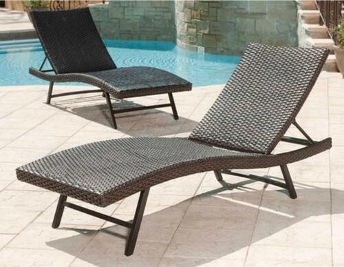 Patio Wicker Lounge Chair