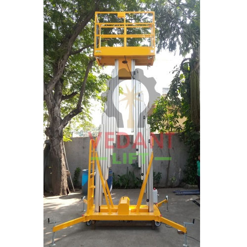 Double Mast Aerial Work Platform - Attributes: Durable By https://www.tradeindia.com/vedant-lift-38001635/