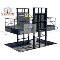 Hydraulic Goods Lifts Double Mast - Load Capacity: 3 Ton Tonne