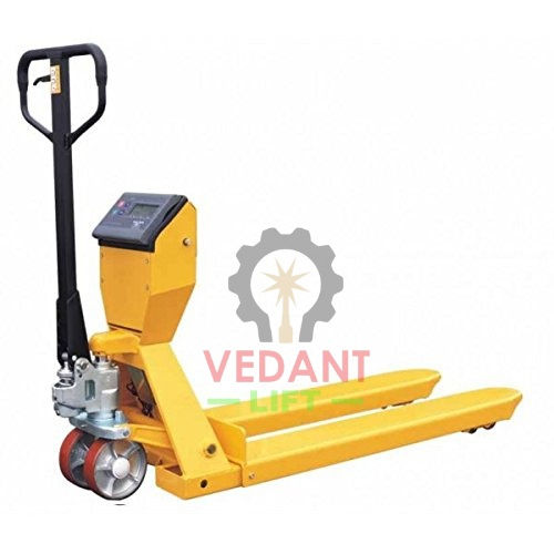 Mild Steel Weighing Scale Pallet Truck