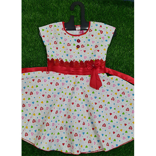 Kids Printed Frock