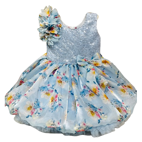 Girls Printed Frock