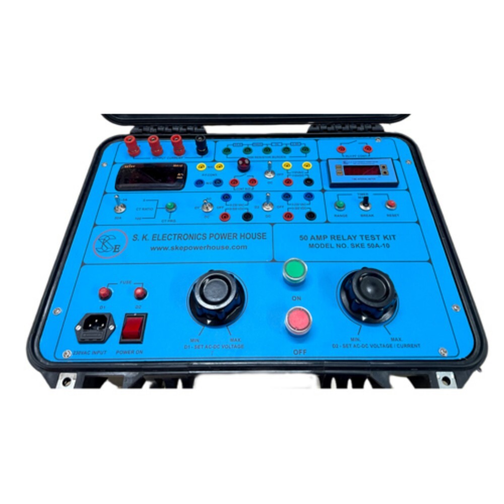 Single Phase Relay Test Kit - Accuracy: 100 %