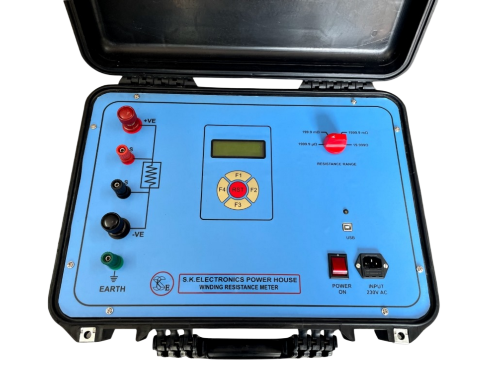 Contact Resistance Meter - Color: As Per Availability
