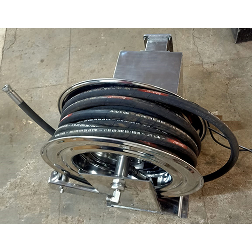 SS304 Heavy Duty Transfer Motorised Hose Reel