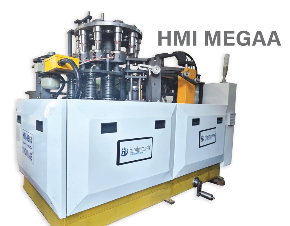 Fully Automatic Paper Cup Making Machine - Color: Blue & White