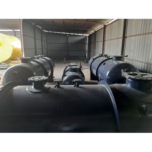 Black Diesel Storage Tank