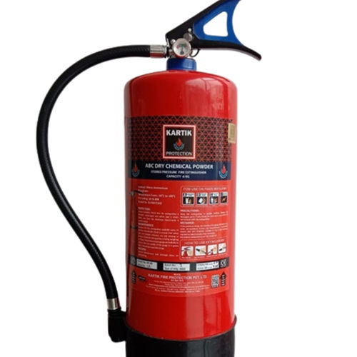 Red 4 Kg Abc Stored Pressure Fire Extinguisher