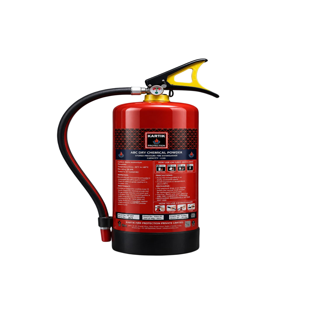 4 Kg Map 40 Abc Stored Pressure Fire Extinguisher