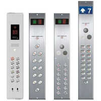 Ss Elevator Operating Panel - Durable Steel, Remote Control, Anti-stall Timer Protection | Smooth Operation For Residential Elevators And Escalators