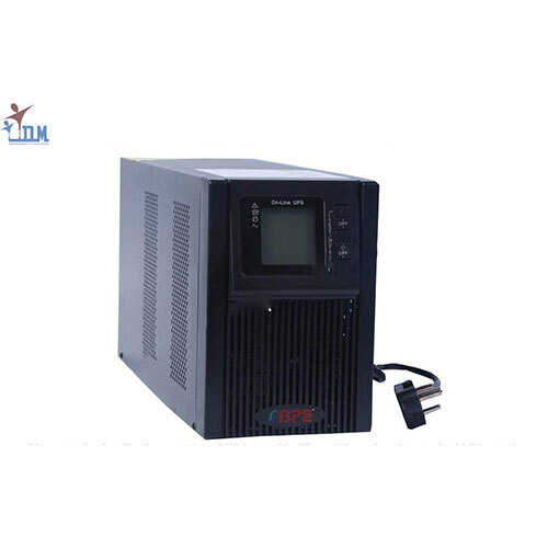 Bpe Make 1 Kva 1phase On-line Ups With Internal Battery ( 7 Ah 3 Nos ) - Color: Black