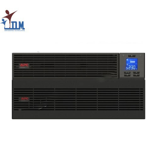 APC - Schneider Electric Make 6 KVA Rack Mountable On-Line UPS with External Batteries Pack ( Make In India)