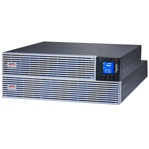 Industrial APC Make 3 KVA 1:1 Phase Rack Mountable Easy On-Line UPS (Lithium-ion Battery)