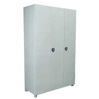 3 Door With Locker Steel Almirah Home 5 Shelves Without Mirror