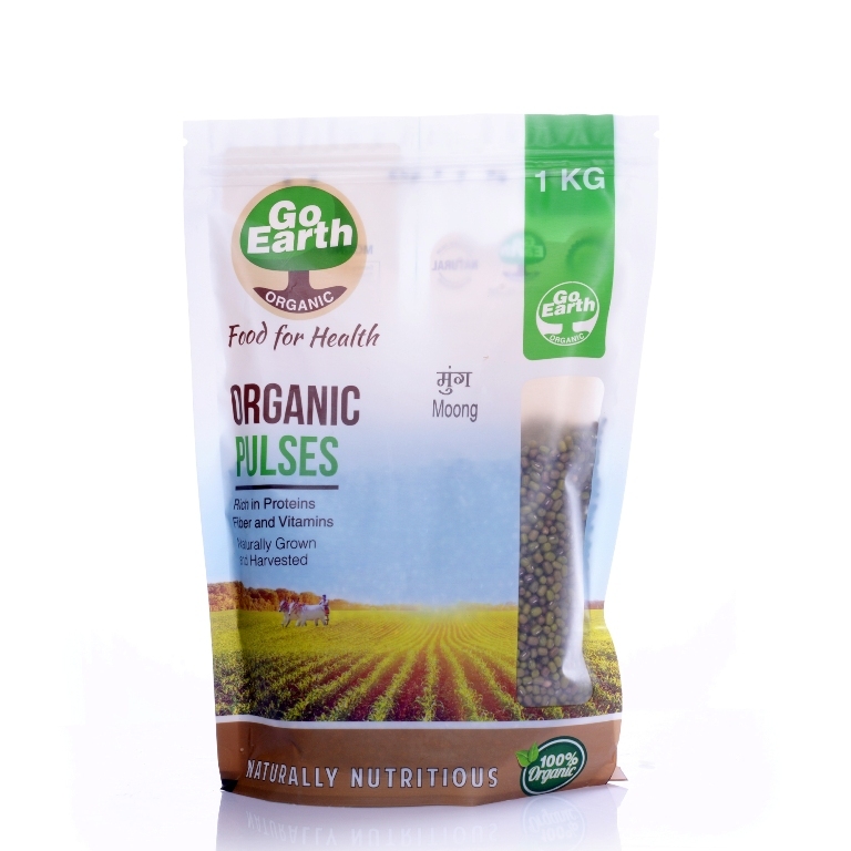 Organic Moong Whole (Green Gram)