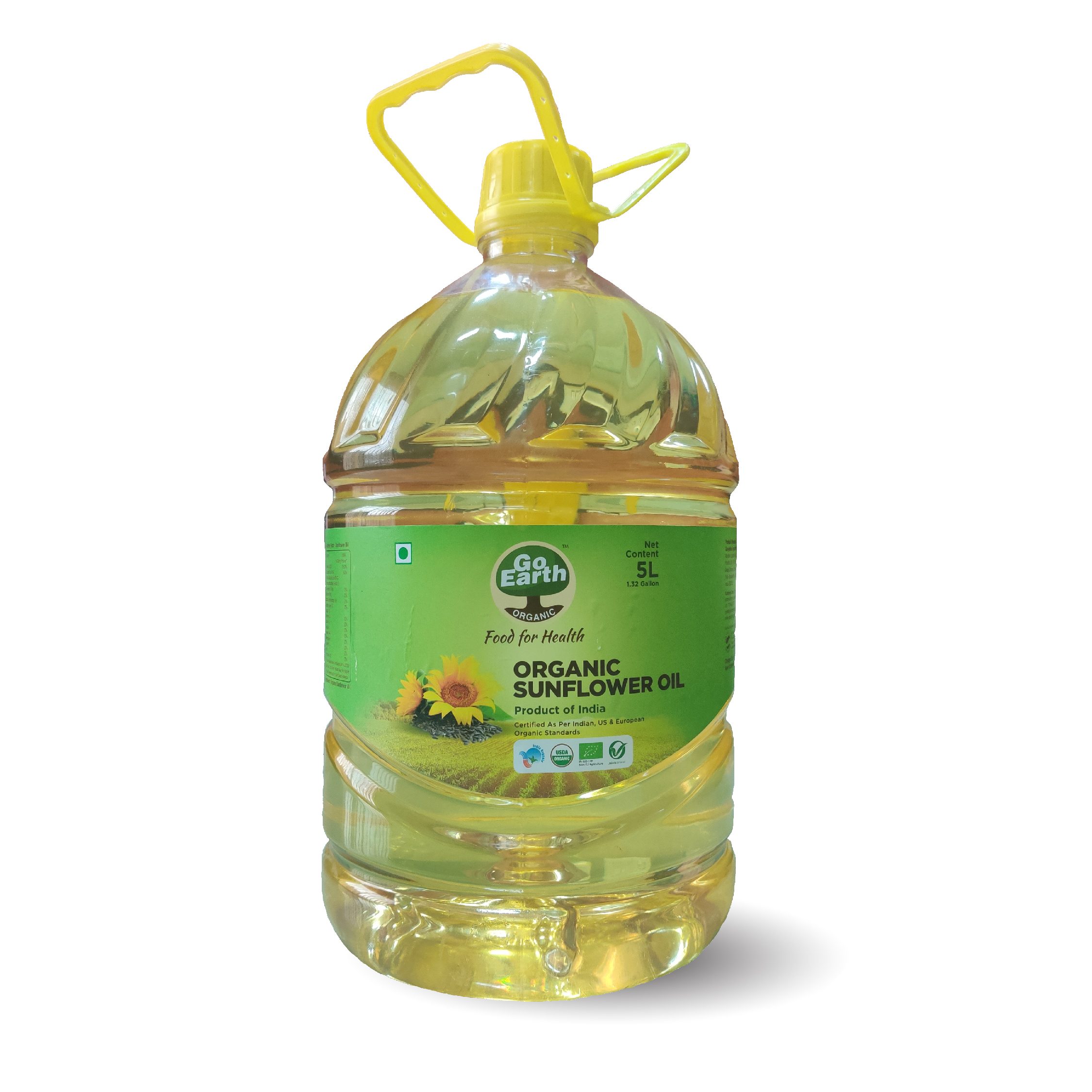 Organic Sunflower Oil (Cold Pressed)