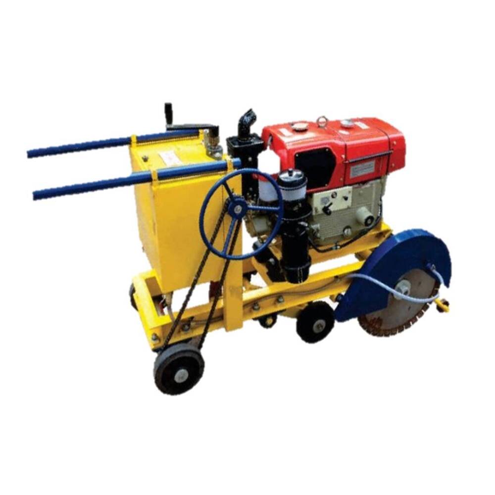 Orange Able Ab-225 D Concrete Groove Cutter With 13.5Hp Vst Diesela Engine - Color: Yellow