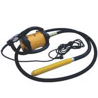 Orange X-man Heavy-duty Concrete Vibrator - Steel, 5m Length Shaft, 220v, 2/3 Hp | High Performance, Industrial Use, 18000 Rpm (no Load), 12000 Rpm (with Load)