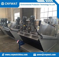 Industrial Screw Press Sludge Dewatering Machine