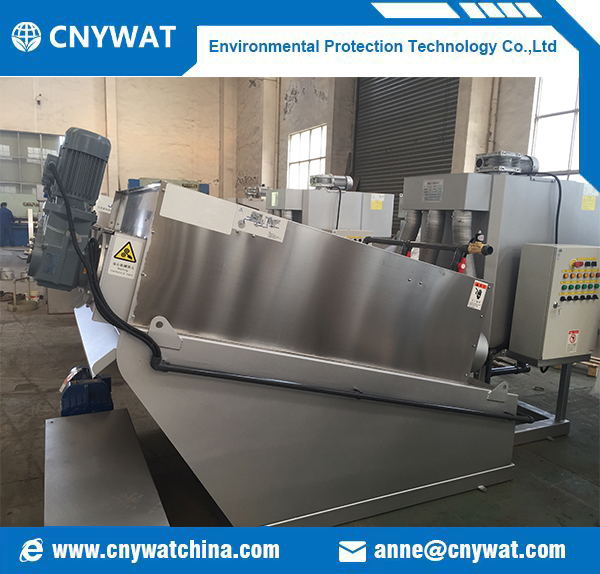 Industrial Screw Press Sludge Dewatering Machine