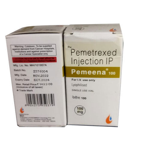 Liquid Pemetrexed For Injection 100Mg