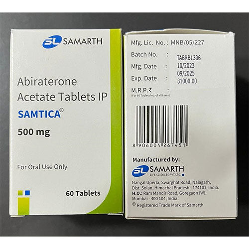 Abiraterone Acetate Tablets 500 Mg General Medicines