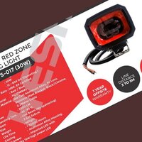 Red Zone Warning Light 017 30W