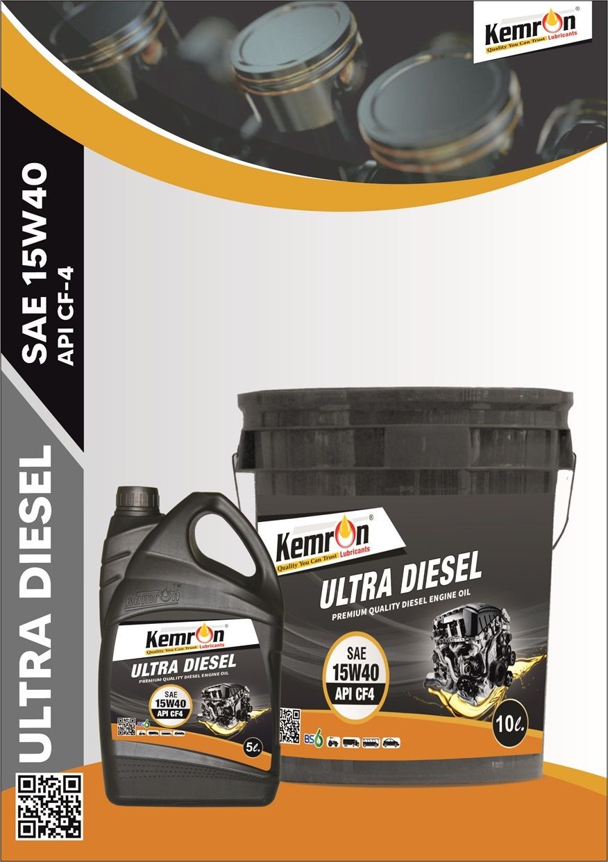 SAE 15W-40 Ultra Diesel Engine Oil