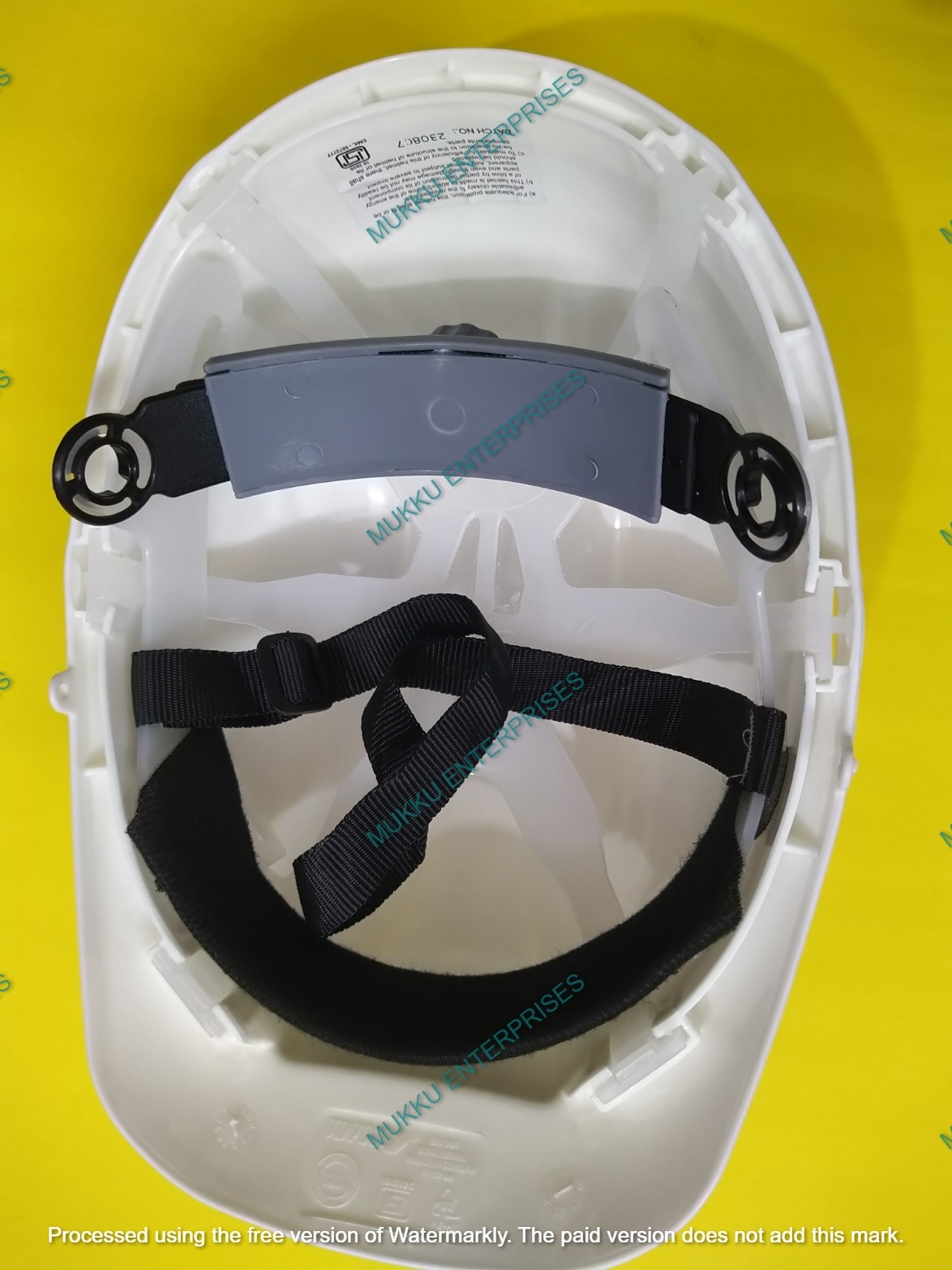 suppliers of UDYOGI safety helmet with ratchet