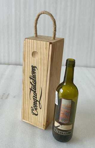 Wooden Bottle Storage Box