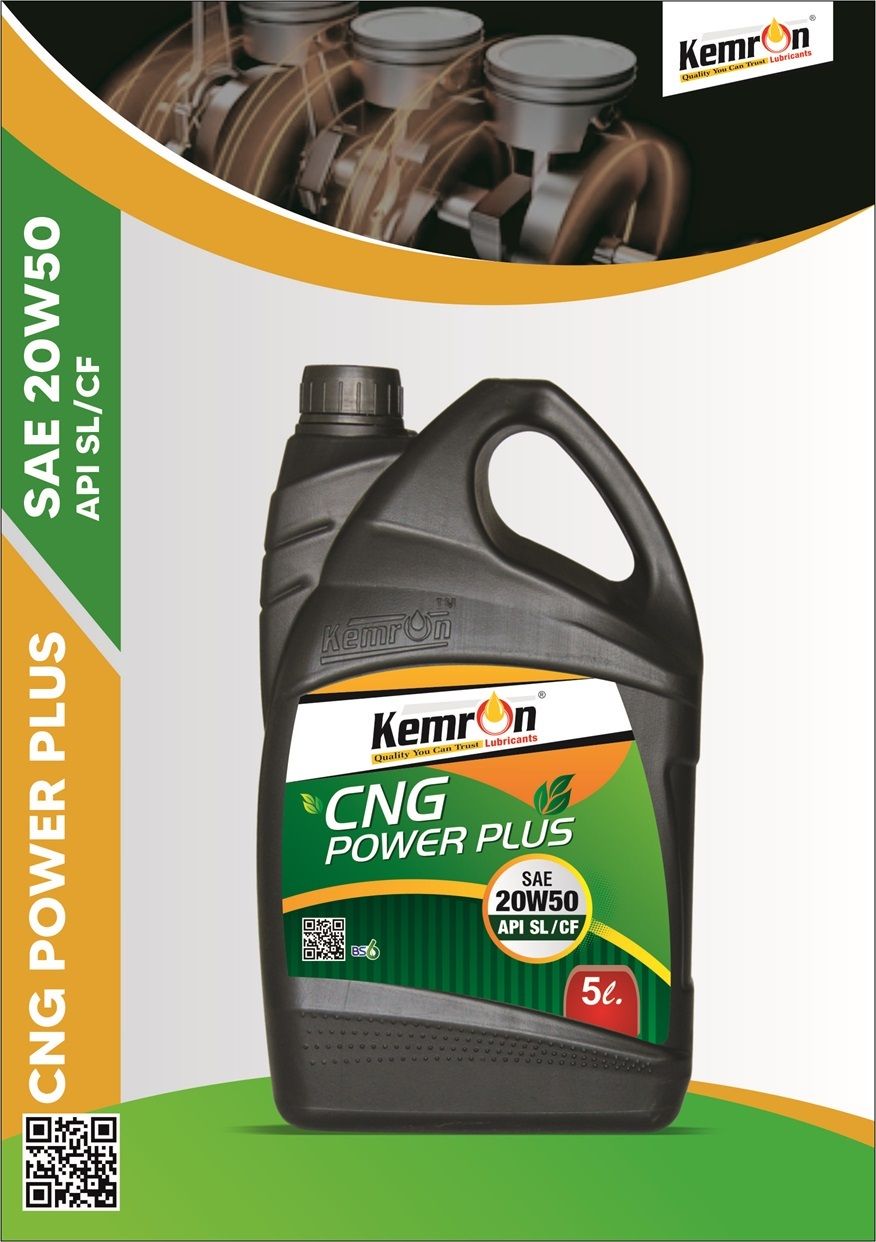 SAE 20W-50 CNG Engine Oil