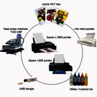 Advance A4- With White Ink Rotation DTF L805 A4 Size(12x8 Print Area) Wifi enabled Printer