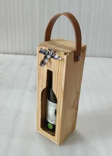 New Wooden Bottle Storage Box