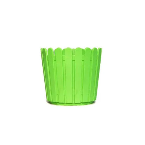 Green Plastic Pot