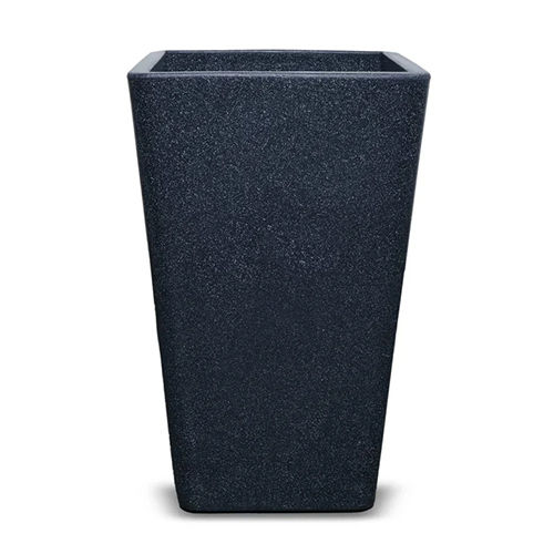 Black Square I-castel Roto Plastic Planter