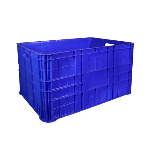 Blue Super Jumbo Plastic Crate