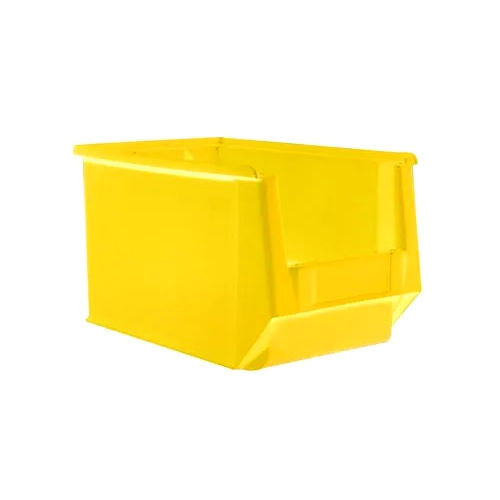 Yellow Plastic Bin