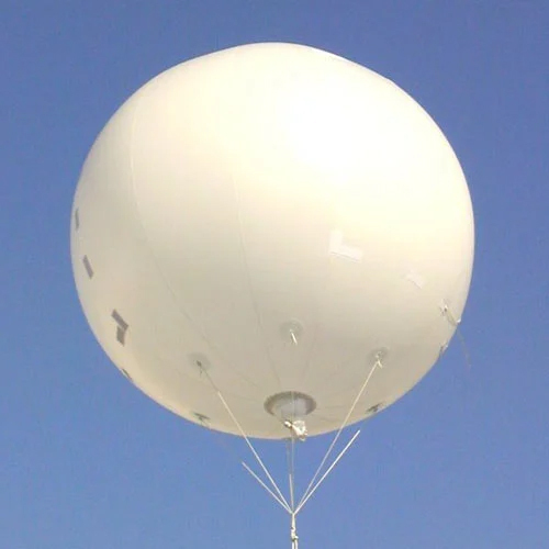 Inflated Advertising Balloon