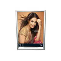Poster With Led Light - Translucent Material, Multiple Sizes , Silver Color, Customizable Design With Graphics, Text, And Imagery