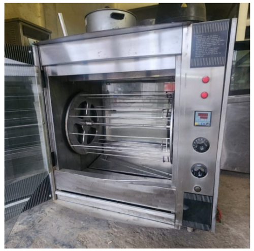 Commercial Stainless Steel Chicken Rotisserie Oven