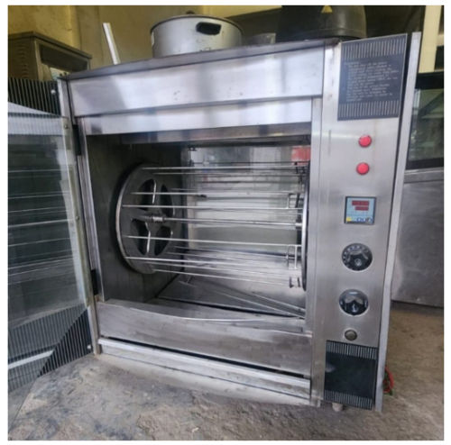 Commercial Stainless Steel Chicken Rotisserie Oven