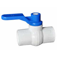 2 Inch Pvc Pipe Valve - Durable Plastic, Various Sizes Available | Polished Finish, Suitable For Industrial Water Applications