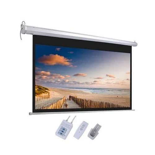 SC07 Motorized Projector Screen