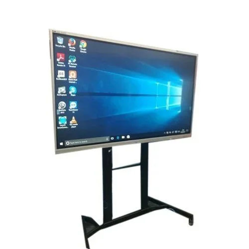 Floor Standing Interactive Flat Panel - Shape: Rectangular