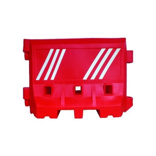Water Filled Road Barrier 2100x600x840 MM(Nilkamal RED)