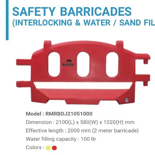 PIG Home Solutions Water Barrier - 3" X 10' Reusable Water-Filled Flood Guard For Driveways