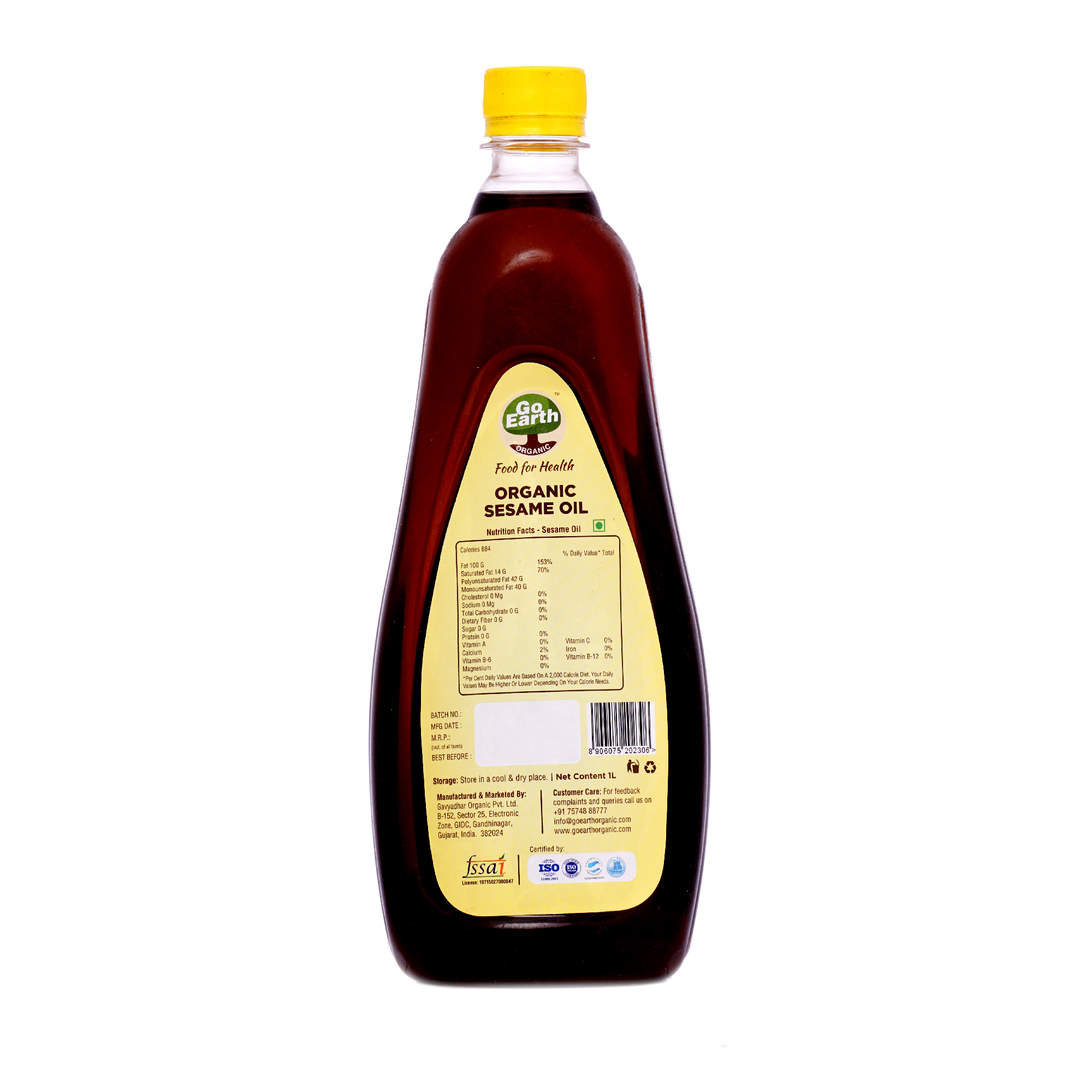 Organic Sesame Oil