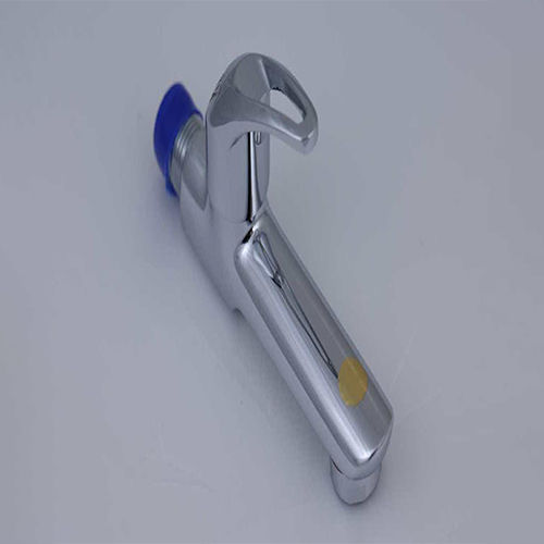 Chrome Finish Long Body Bathroom Tap - Color: Silver