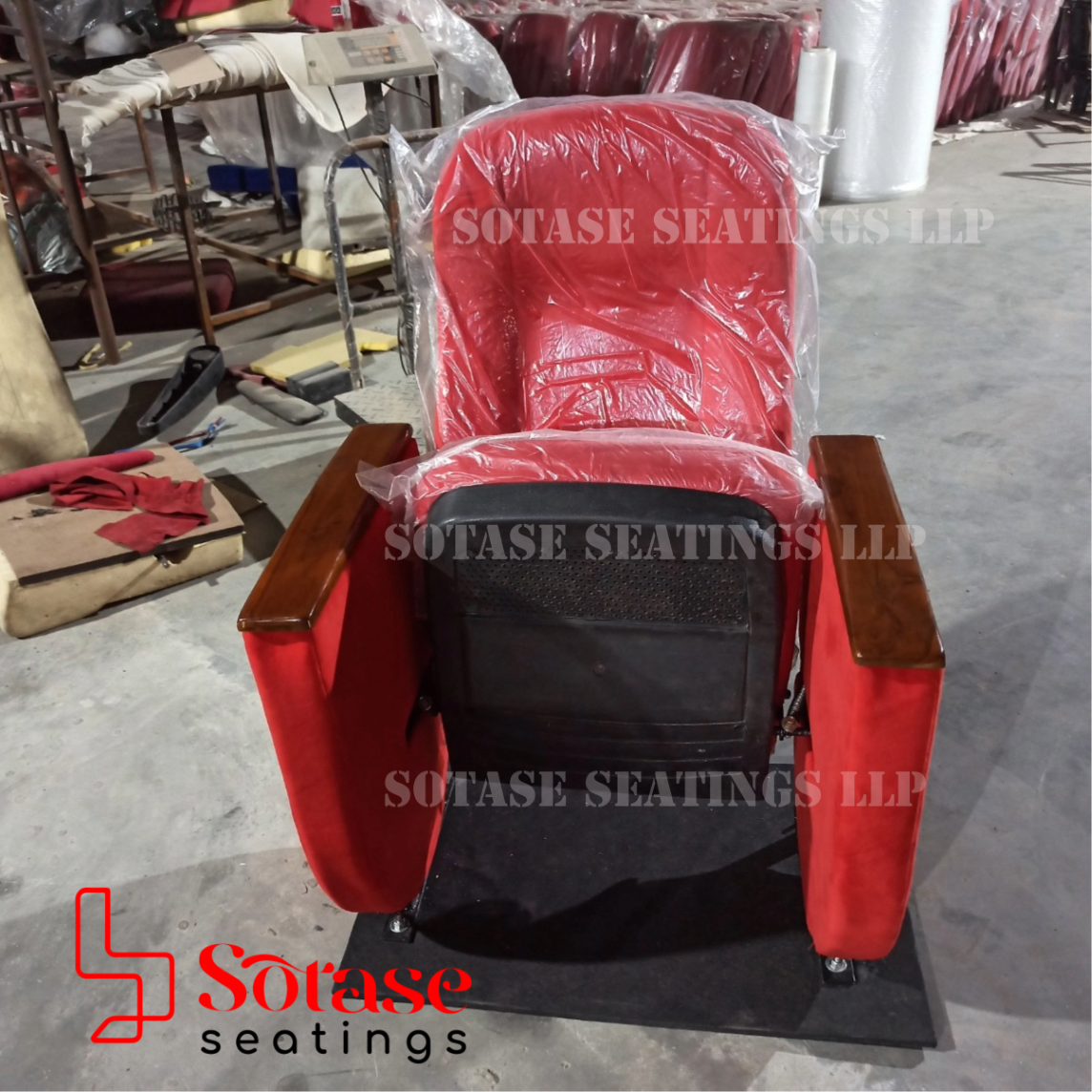 Sotase Auditorium Tip-Up Chair