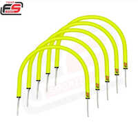 C Shape Football Passing Arc - Plastic Material, Various Sizes Available, Customized Color Options | Ideal For Football Training Sessions